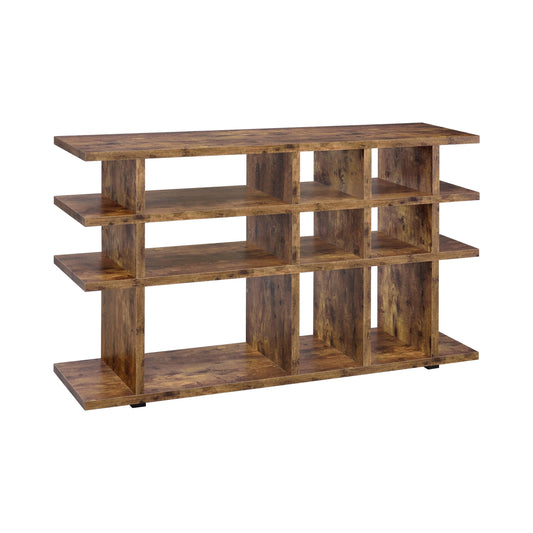 Santos 3-tier Bookcase Antique Nutmeg