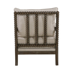 Blanchett Cushion Back Accent Chair Oatmeal and Natural