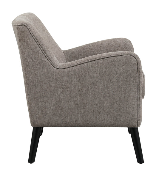 Charlie Upholstered Accent Chair with Reversible Seat Cushion