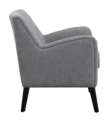 Charlie Upholstered Accent Chair with Reversible Seat Cushion