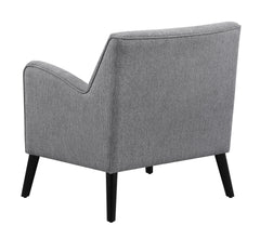 Charlie Upholstered Accent Chair with Reversible Seat Cushion