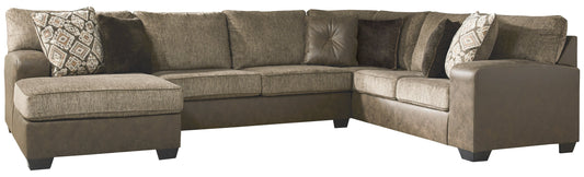 Abalone 3-Piece Sectional with Chaise Ashley