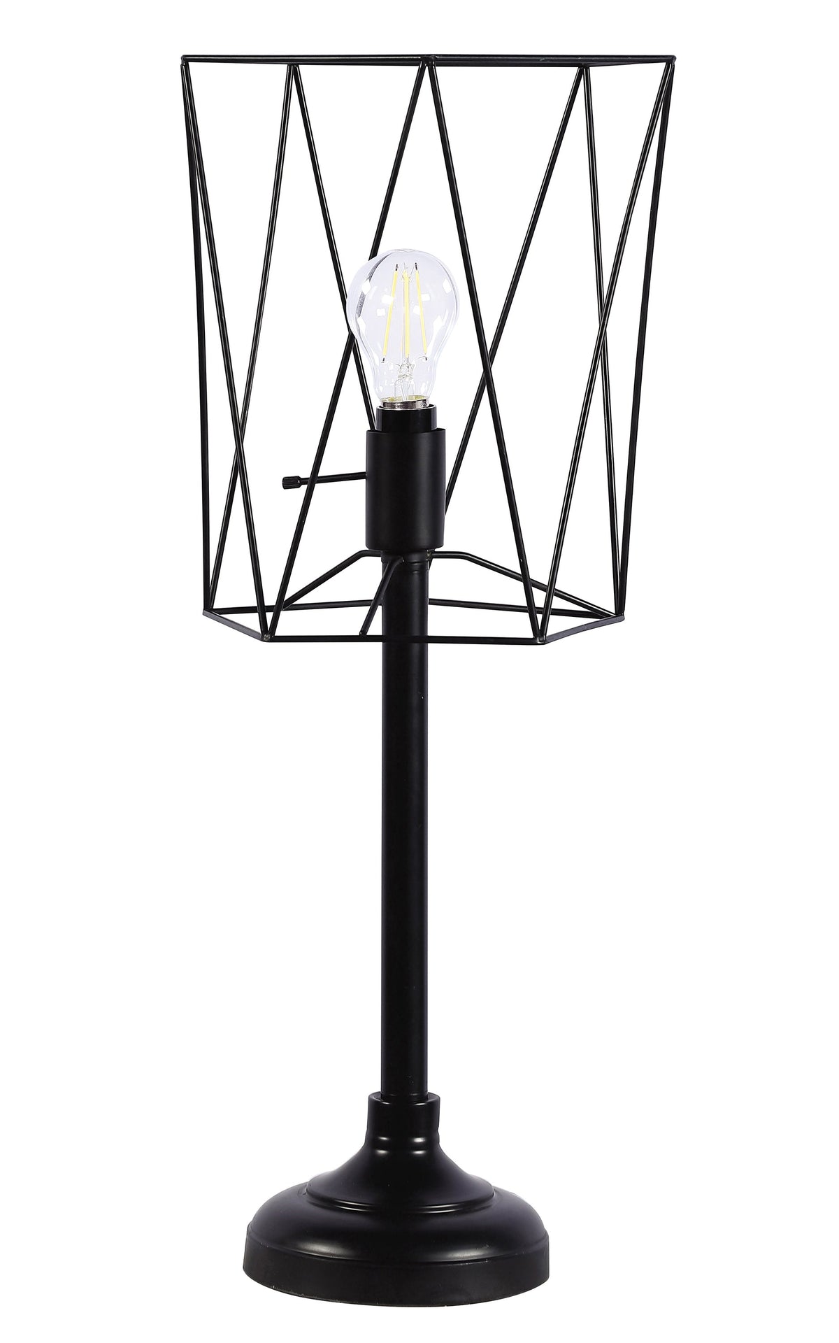 Mayfield Metal Slender Torch Table Lamp Black