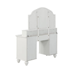 Reinhart 2-piece Vanity Set White and Beige