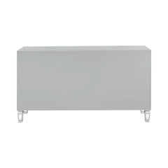 Leticia 3-drawer Accent Cabinet Silver