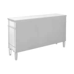 Duchess 5-drawer Accent Cabinet Silver