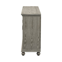 Melanie 4-door Accent Cabinet Antique White