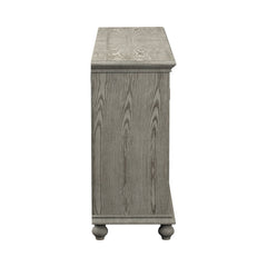 Melanie 4-door Accent Cabinet Antique White