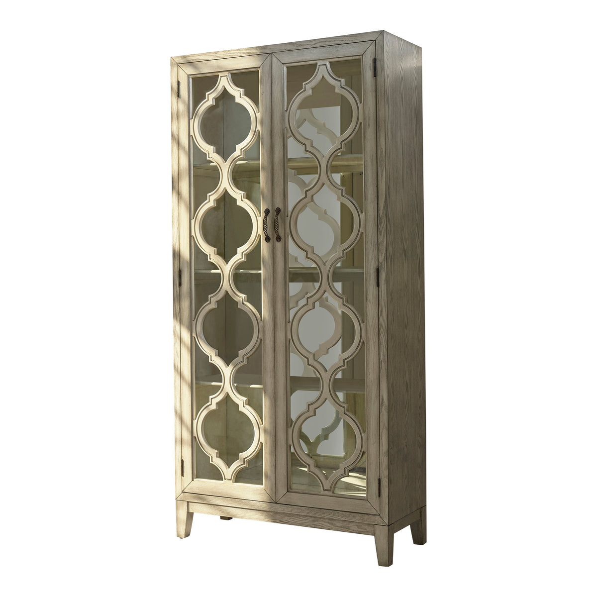 McKellen 2-door Tall Cabinet Antique White