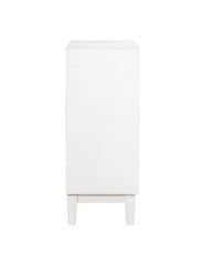 Gambon Rectangular 2-door Accent Cabinet White