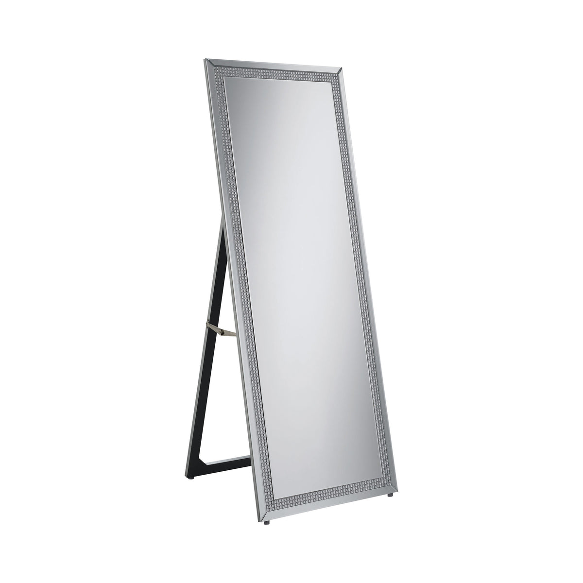 Giddish Cheval Floor Mirror Silver