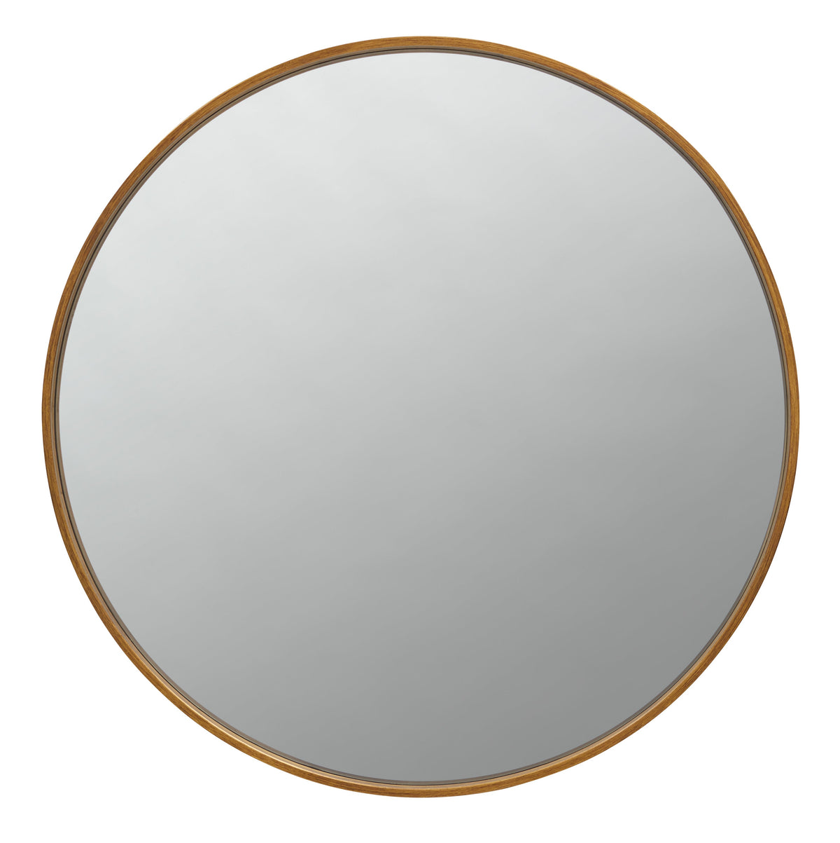 Omalley Round Mirror Brass