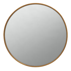 Omalley Round Mirror Brass