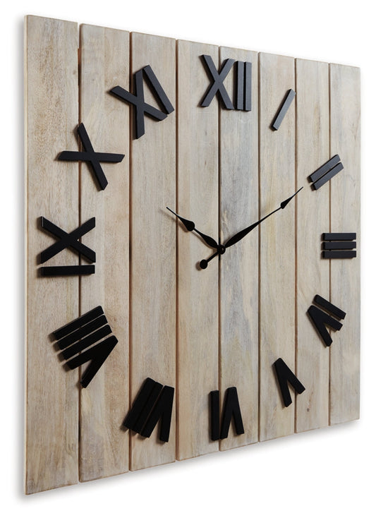 Bronson Wall Clock Ashley