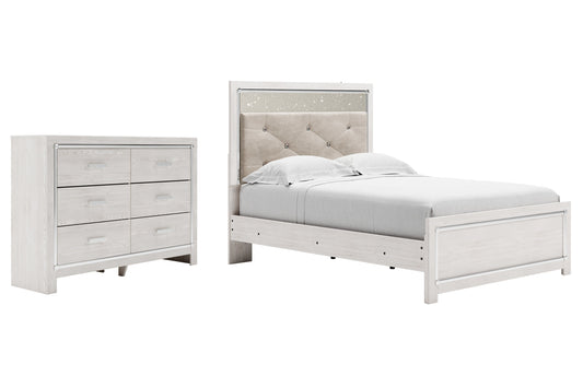 Altyra Full Panel Bed with Dresser Ashley