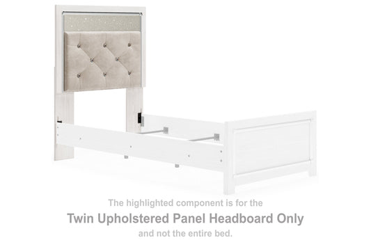 Altyra Twin Upholstered Panel Headboard Ashley
