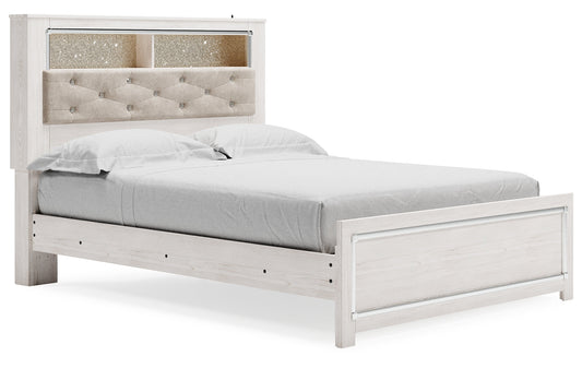 Altyra Queen Panel Bookcase Bed Ashley