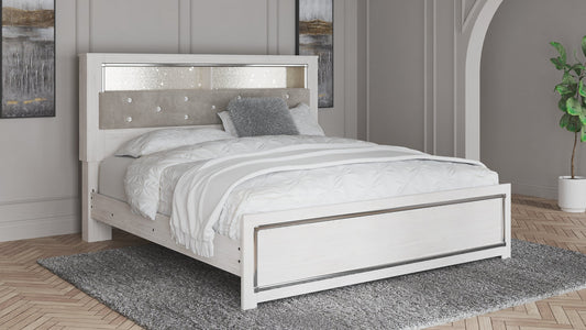 Altyra King Panel Bookcase Bed Ashley