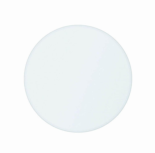 Chidimma Round Glass Top Clear