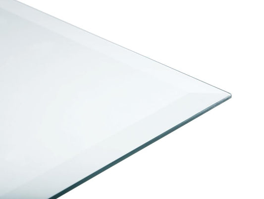 Chuu Rectangular Glass Table Top Clear