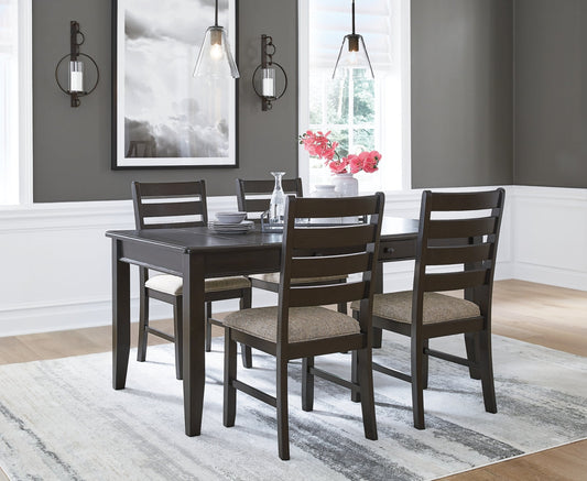Ambenrock Dining Table and 4 Chairs Ashley