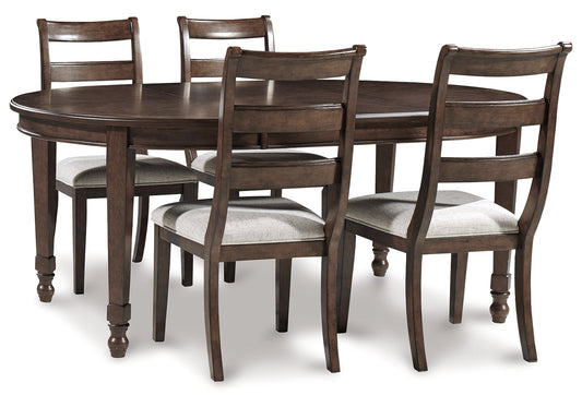 Adinton Dining Table and 4 Chairs Ashley