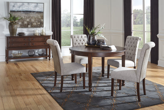 Adinton Dining Table and 4 Chairs with Storage Ashley
