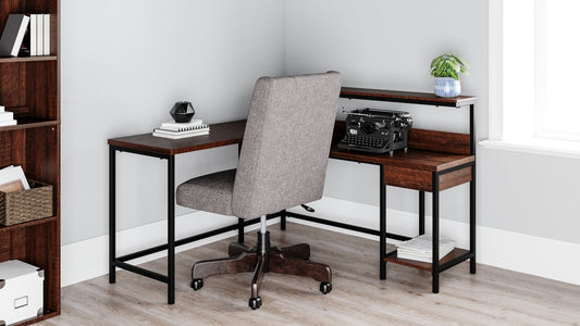 Camiburg Home Office L-Desk with Storage Ashley