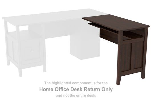 Camiburg Home Office Desk Return Ashley