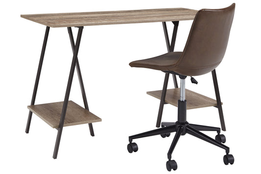 Bertmond Home Office Desk with Chair Ashley