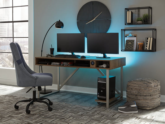 Barolli Home Office Desk with Chair Ashley