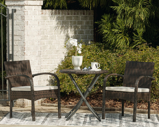 Anchor Lane Outdoor Chairs with Table Set (Set of 3) Ashley