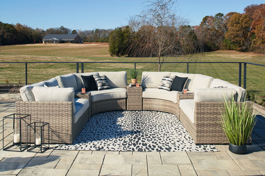 Calworth 9-Piece Outdoor Sectional Ashley
