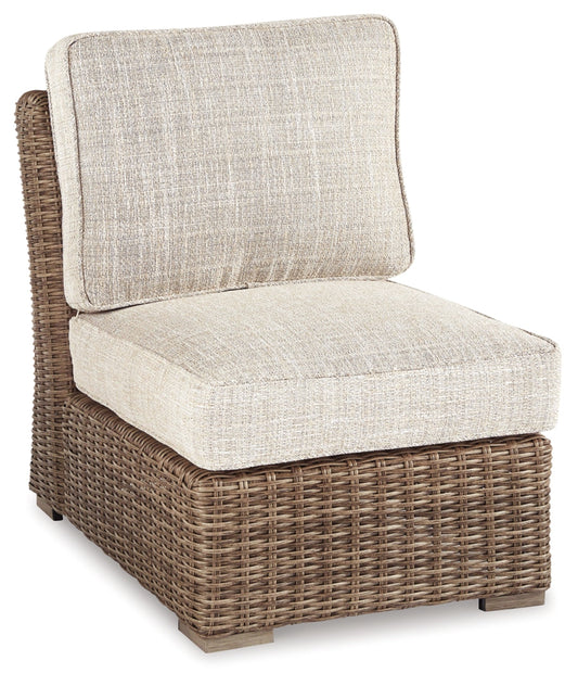Beachcroft Armless Chair with Cushion Ashley