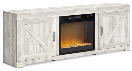 Bellaby TV Stand with Electric Fireplace Ashley