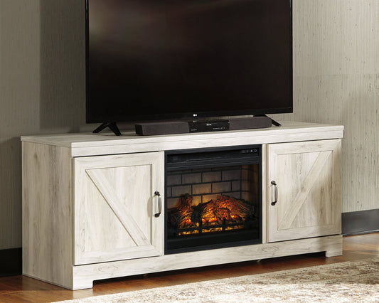 Bellaby 63" TV Stand with Electric Fireplace Ashley